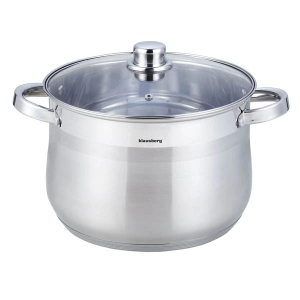 KB-7163 GARNEK Z POKRYWĄ 24CM 8,6L