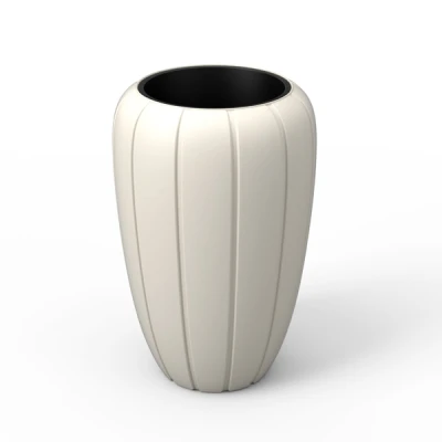 LAM-DONICZKA * GAJA ŚREDNIA* fi400 h600 KREMOWA + WKŁAD FI28