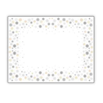 MAR-OBRUS WODOODPORNY SREBRNO-ZŁOTY *MROZIK* 140X180CM