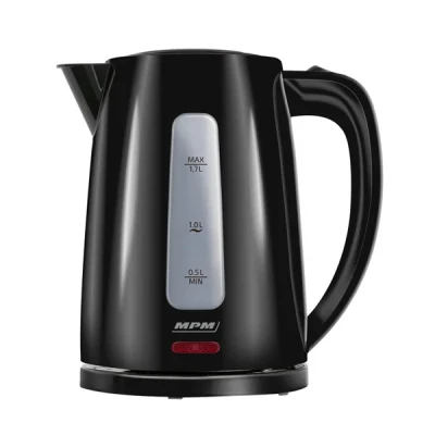 CZAJNIK ELEKTRYCZNY MPM BEZPRZEWODOWY 1.7L CZARNY DUŻY AUTOMATYCZNY MOCNY