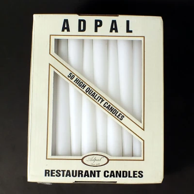 ADPAL-ŚWIECA GASTRONOMICZNA BIAŁA A'50