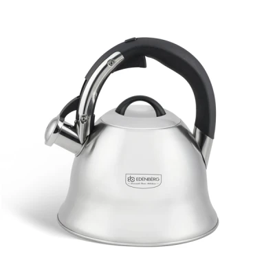 CZAJNIK INDUKCJA GAZ NIERDZEWNY Z GWIZDKIEM UCHWYTEM 3L