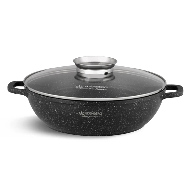 EB-PŁYTKI GARNEK Z POWŁOKĄ NIEPRZYWIERAJĄCĄ 24CM/2,5L 8159