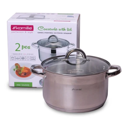 GARNEK 6,5L 24CM Z/P NIERDZEWNY 5624S