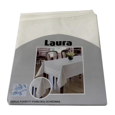 MESA-OBRUS LAURA KOŁO 160 KREM 320