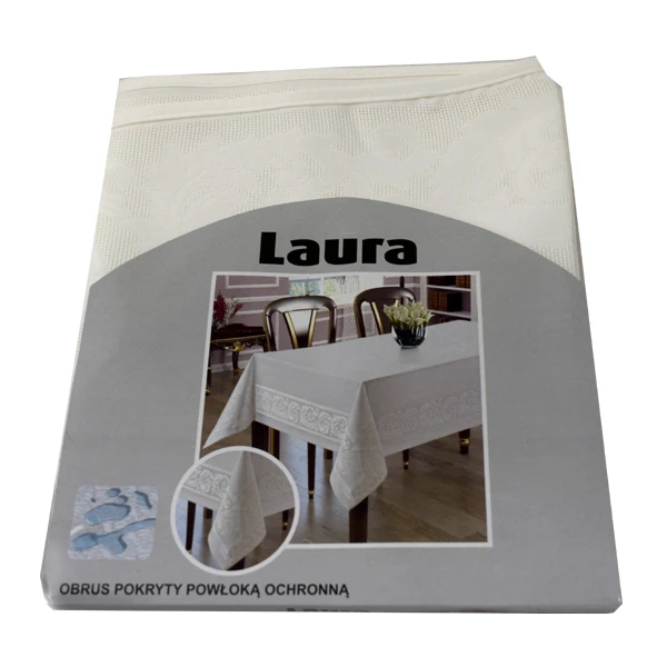 MESA-OBRUS LAURA KOŁO 160 KREM 320