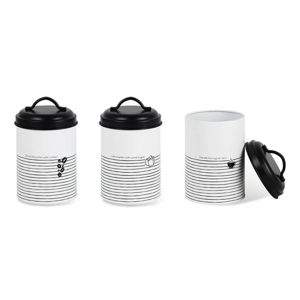 MR-1772CS ZESTAW 3 POJEMNIKÓW METALOWYCH