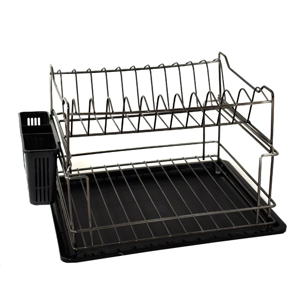 MX4014-SUSZARKA DO NACZYŃ 2-POZ. CZARNA