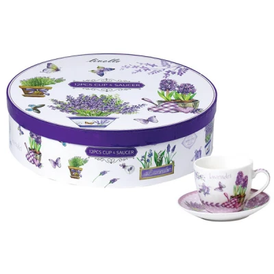 TOM-KPL. FILIŻANEK+SPODEK 6+6 250ML CR6-15