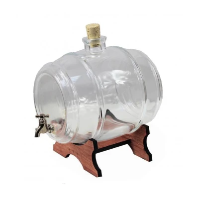 CH-BECZUŁKA SZKLANA Z KRANEM 3,8L 9626