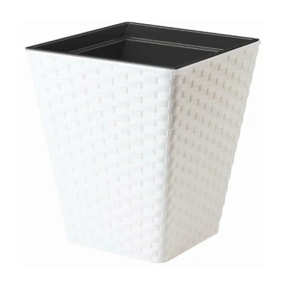 DONICA RATTANA KWADRAT 40 BIAŁY+ WKŁAD