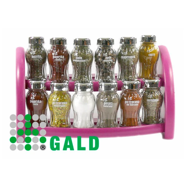 GALD-PÓŁKA STOJ/WISZ.12 *S* CHROM FIOLETOWY