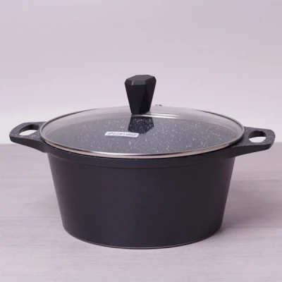 GARNEK MARMUROWY 24CM 4L 4401