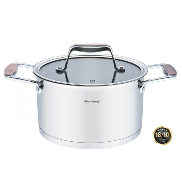 KB7227 GARNEK NIERDZEWNY Z POKRYWĄ 20CM 3,5L