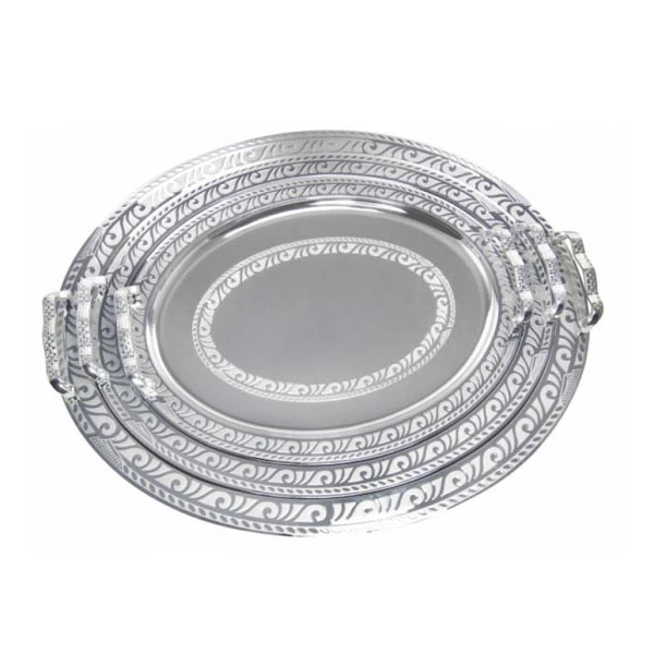 KH-4745 KPL. 3 TAC OWALNYCH METAL