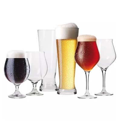 KR.- ZESTAW SZKLANEK DO PIWA /6/ 0787