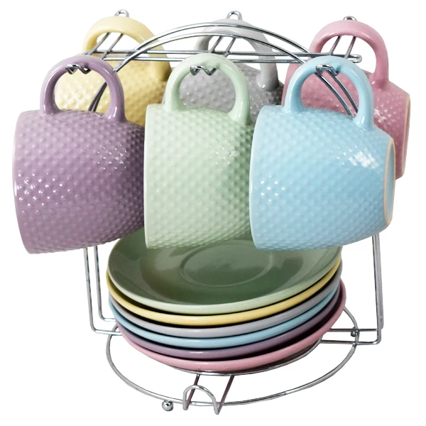 MMG-6-FILIŻANKA+SPODKI NA STOJAKU 15845