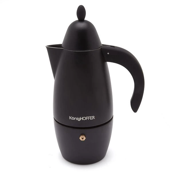 TAD-KAWIARKA PRESTIGIO *BLACK* 6 FILIŻANEK