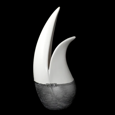 CER-WAZON DELFIN DUŻY *DEKOR AKSAMIT* C-570AK