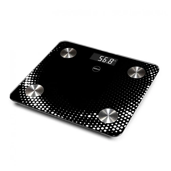 ELDOM-WAGA ELEKTRONICZNA ŁAZIENKOWA INTELIGENTNA *ULLIE-CZARNA* TWO550C