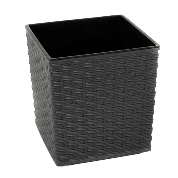 LAM-DONICZKA *JUKA RATTAN* 400X400 GRAFITOWY