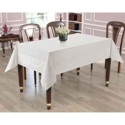 MESA-OBRUS *LAURA* 140X180 BIAŁY 320