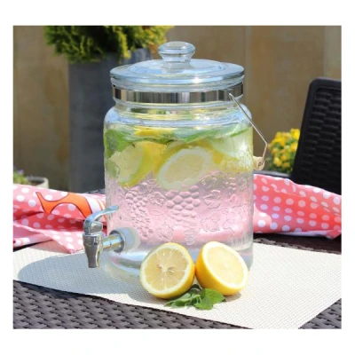 CH-SŁÓJ ZDOBIONY Z KRANEM 8L 1724