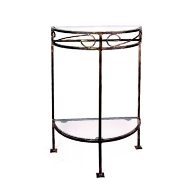 DĄSTAL-STOLIK PÓLOKR. Z SZYBĄ 10-0042-1