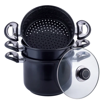 GARNEK DO GOTOWANIA NA PARZE 22CM 4-EL 5823