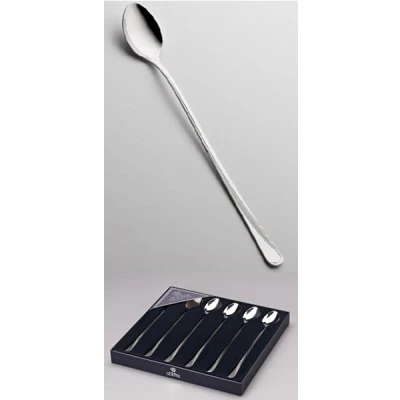 GER-*VIOLINO* ZESTAW ŁYŻECZEK KOKTAJLOWYCH 6 CZ. SATYNA