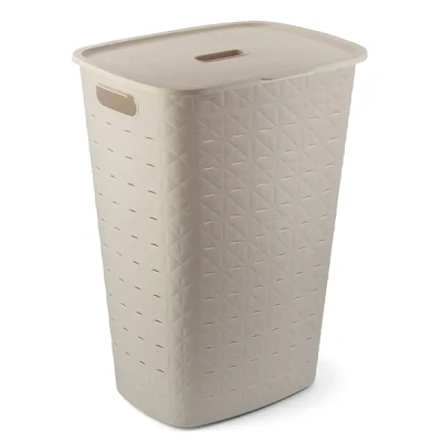 KOSZ NA BIELIZNĘ *SOFTEX* KREM 56L 258692