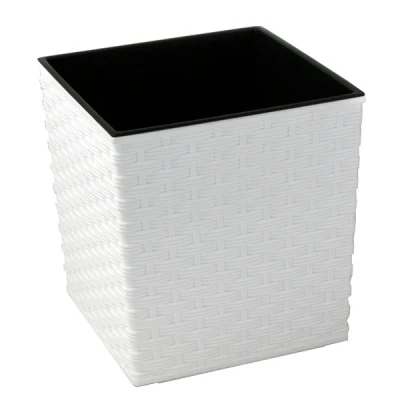 LAM-DONICZKA *JUKA RATTAN* 400X400 BIAŁY