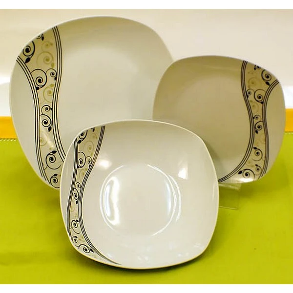 SZ-KPL.TALERZY 18 EL. KWADRAT GS213-2133