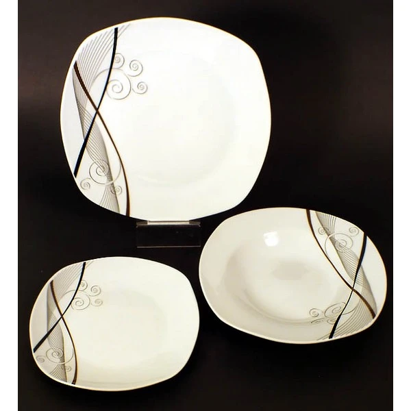 SZ-KPL.TALERZY 18EL. KWADRAT GS216A-113