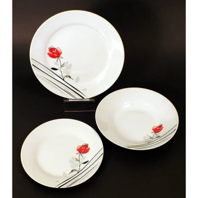 SZ-KPL.TALERZY 18EL. KWADRAT GS216A-136