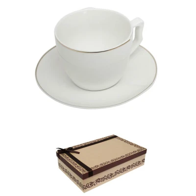 VER-KPL. FILIŻANEK+SPODEK 6+6  *APELIA*