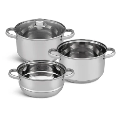 EB-4-EL. GARNEK DO GOTOWANIA NA PARZE 22CM 8906