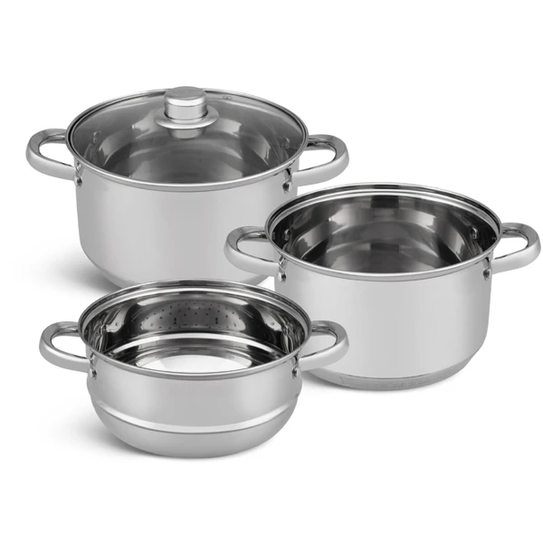 EB-4-EL. GARNEK DO GOTOWANIA NA PARZE 22CM 8906