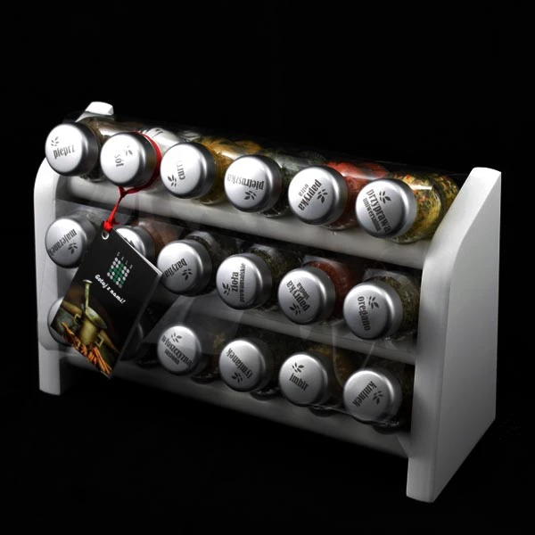 GALD-PÓLKA STOJĄCO/WISZĄCA 18 *NS* CHROM BIAŁA