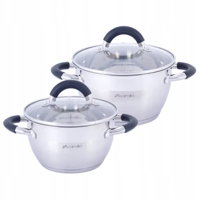 KOMPLET GARNKÓW 4EL  Z/P NIERDZEWNE 5753