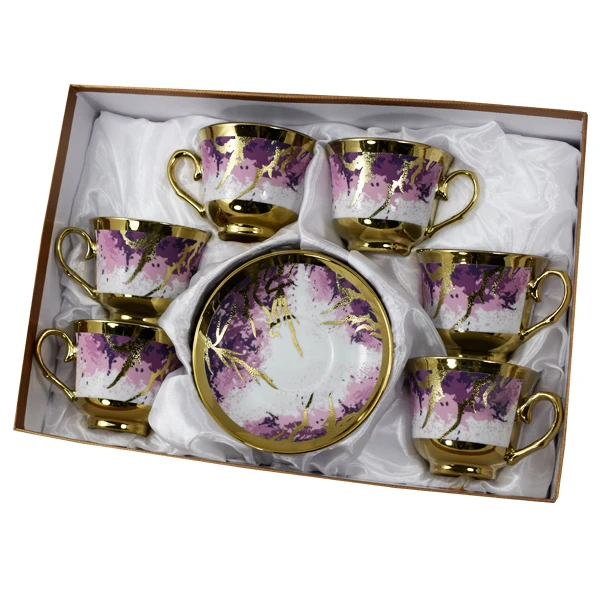 MMG-KPL. FILIŻANEK+SPODEK 6+6 GP-2202PR