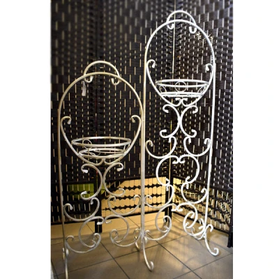 DĄSTAL - STOJAK ŚCIANA *II* BIAŁO-ZŁOTY 10-1466