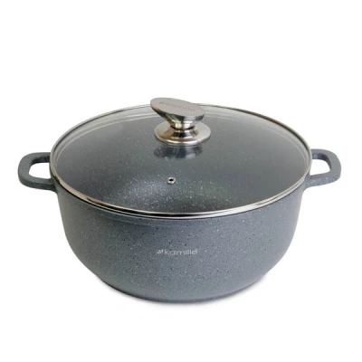 GARNEK GRANITOWY Z/P 28CM 6,5L 4426