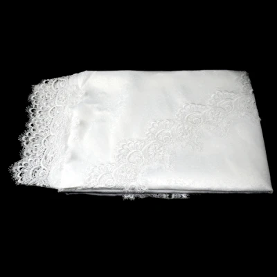 MESA-OBRUS 140*240 *GIPIURA* ART.088 OVAL BIAŁY