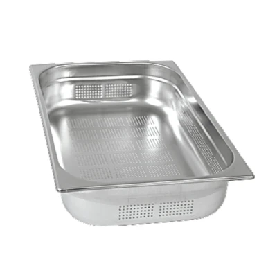 ST-POJEMNIK STALOWY PERFOROWANY GN 1/1 100MM  121104