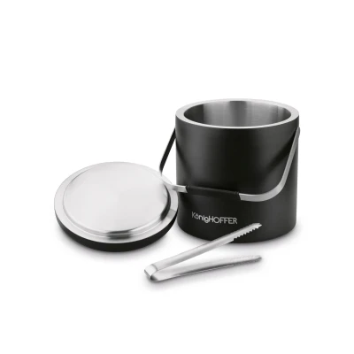 TAD-WIADERKO DO LODU LUGO CZARNY MAT 3L ZE SZCZYPCAMI