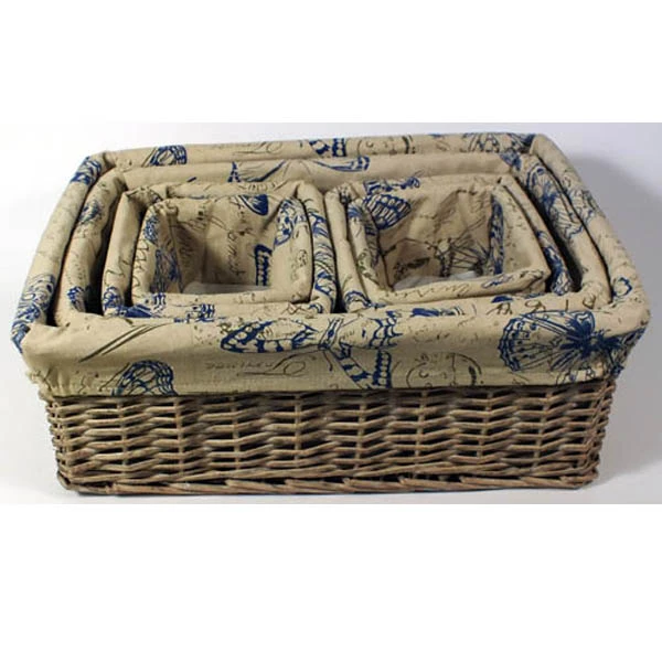 TOM-KPL. 6-KOSZY WIKLINOWYCH Z MATERIAŁEM WB06