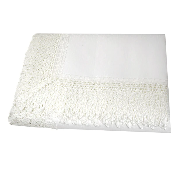 BOTEX-OBRUS 140*300 *GIPIURA* ART.144 BIAŁY