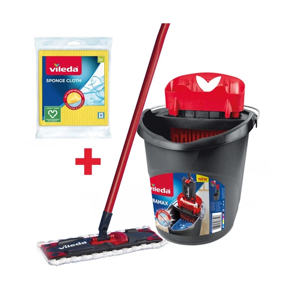 KPL. WIADRO+MOP ULTRAMAX+ŚCIERECZKI GRATIS 177453