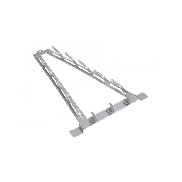 PORAJ-WIESZAK METALOWY NA POKRYWY SZARY